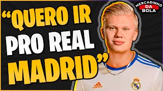 HAALAND É DO REAL MADRID - Mercadinho da Bola