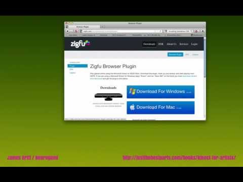 Kinect Hacking for Artists: Installing ZigFu on OSX and Windows 7