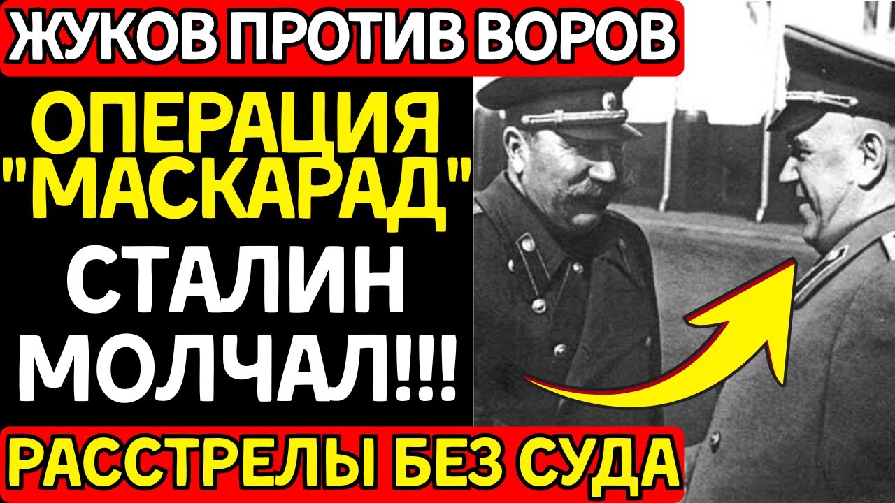ВОРЫ В ЗАКОНЕ против ЖУКОВА: История операции 