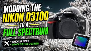 Modding the Nikon D3100 to a Full Spectrum for Colleen screenshot 2