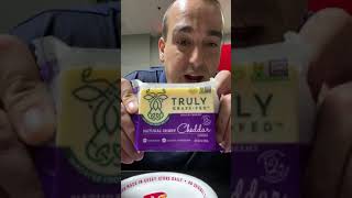 TRULY GRASS FED CHEDDAR CHEESE 🧀 IMPORTED IRELAND 🇮🇪. #youtubeshorts