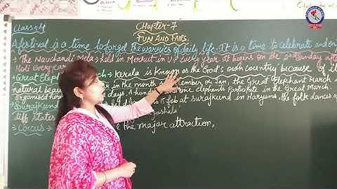 RPS Science Class 4 Chapter 7 - Fun and fair