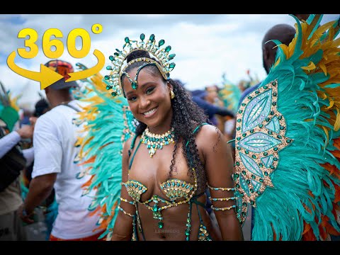 Trinidad Carnival 2025 in 360 video. Tribe at the socadrome