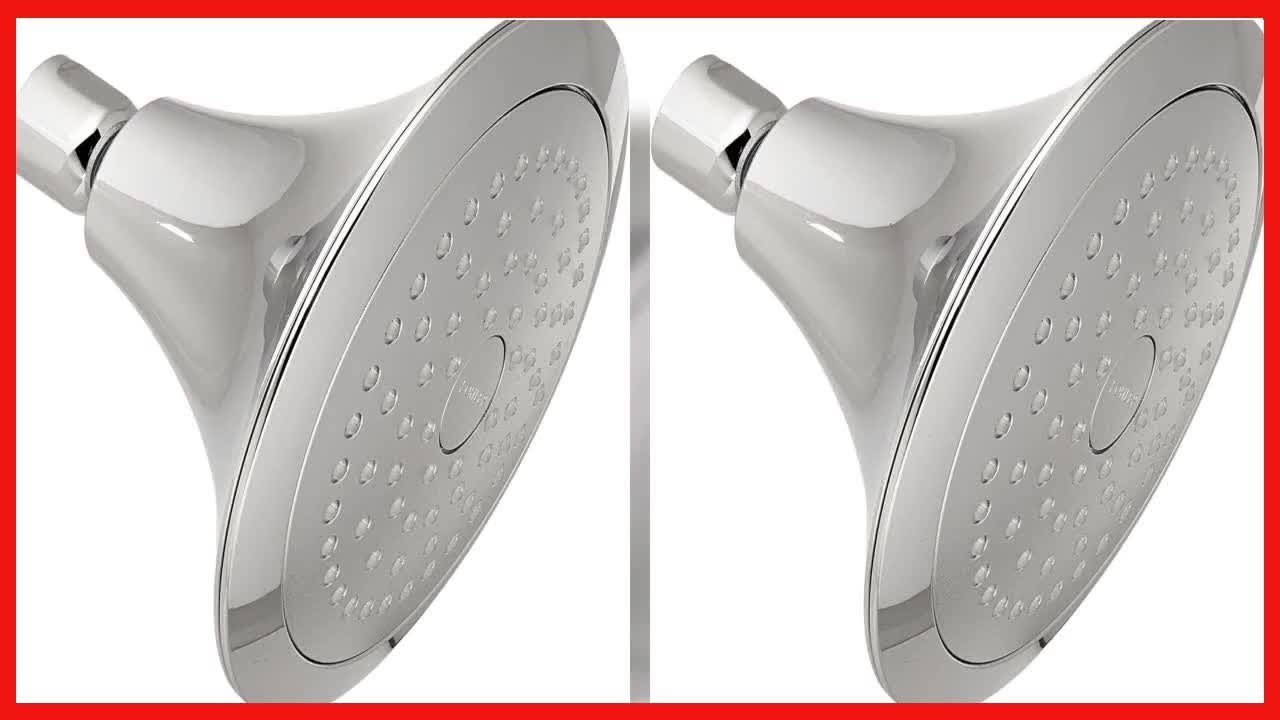 KOHLER K10282CP Forte SingleFunction Showerhead, Polished Chrome