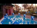 Balloon decoration Peradise Valley jangeshu pool decorations..