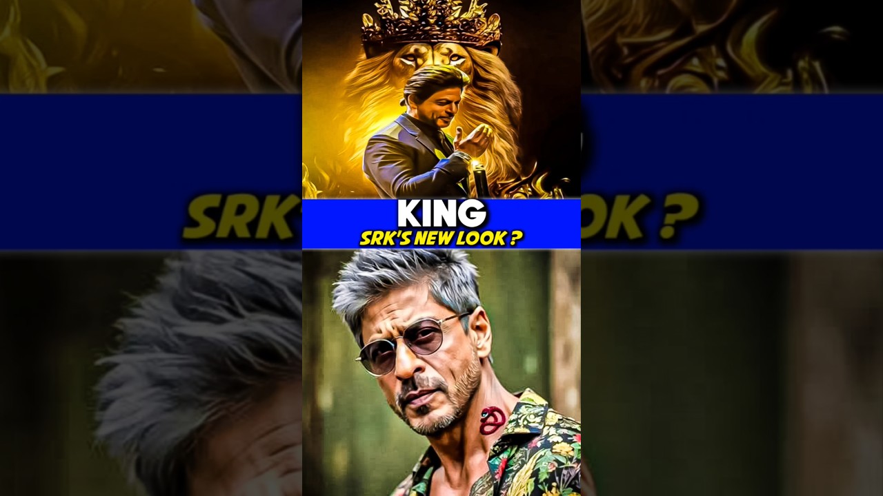 Shahrukh Khan "KING" Look?👑 