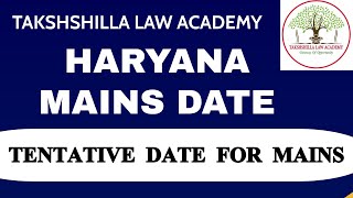 Haryana Civil Judge Mains Exam Date I  Haryana Judiciary Mains Answer Writing  Haryana J