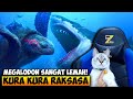 Kura kura raksasa menindas megalodon  feed and grow fish indonesia 16