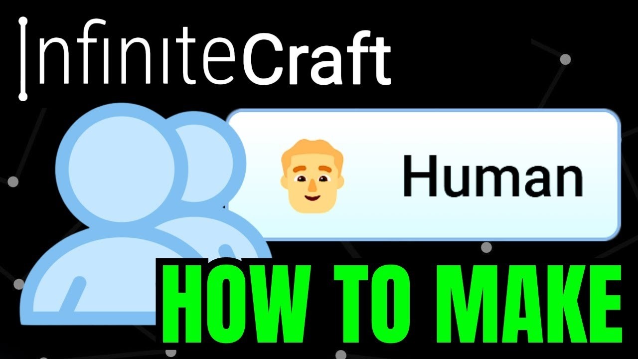 how to get human in infinite craft - YouTube