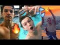 Tom Holland at the Pool Compilation
