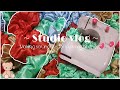 Studio vlog #004| Making scrunchies for my small business❤