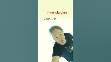 How to say Upstairs in Irish #bitesizeirish