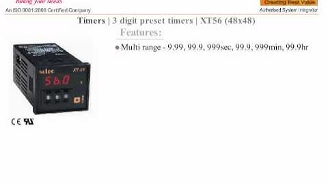 SELEC XT56 DIGITAL TIMER