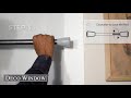 How to install Deco Window Shower Rod