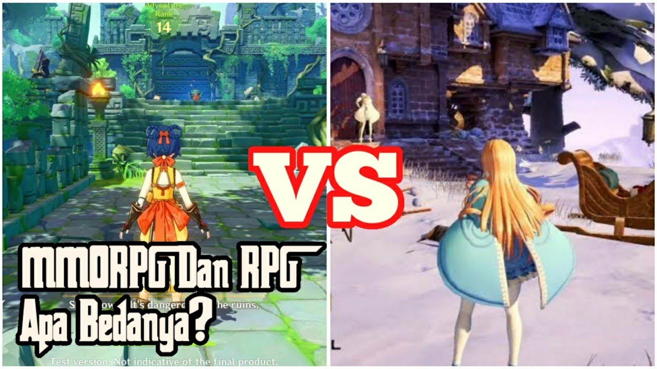 5 Perbedaan Game MMORPG Dan RPG - Istilah Dalam Game