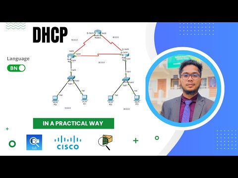 DHCP Simulation in Cisco Packet Tracer | Bangla Tutorial