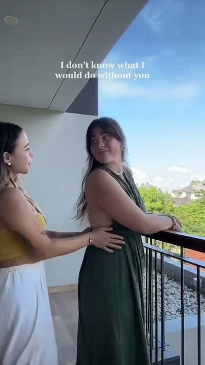 lesbian couple travels in Bali #shorts #wlw