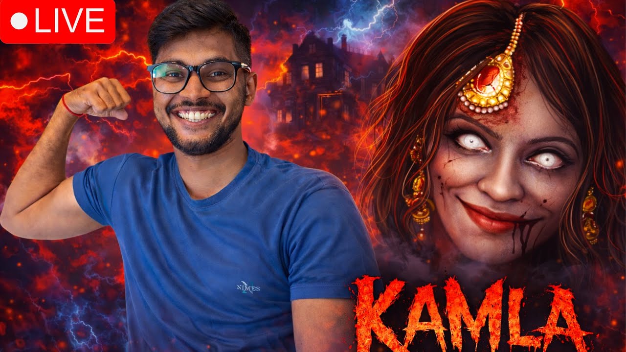 HORROR COMEDY SHOW || KAMLA LIVE HORROR GAMEPLAY VIDEO #1 
