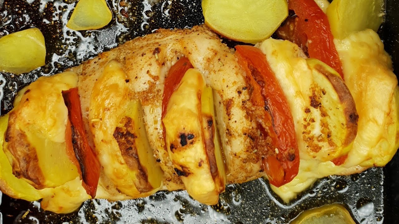 C'EST LA RECETTE DE BLANC DE POULET AU FOUR LA PLUS FACILE DÉLICIEUSE À