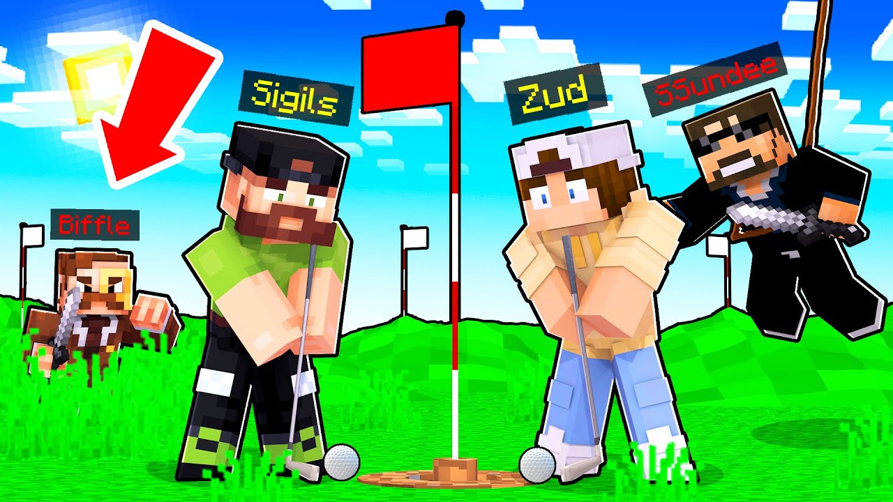 There's 4 Golfing Imposters in Minecraft...