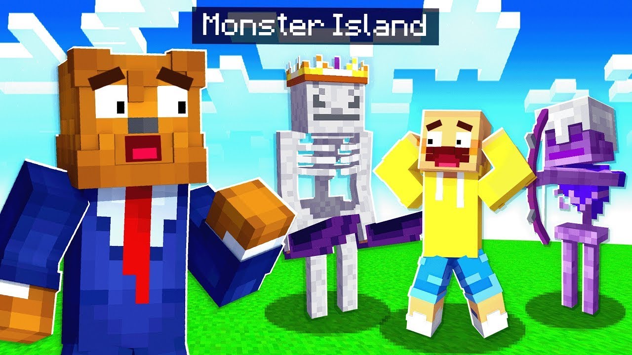 Spawning Unlimited Undead Mobs In Minecraft Monster Island