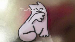 Simons Cat clay tutorial by MissClayCreations