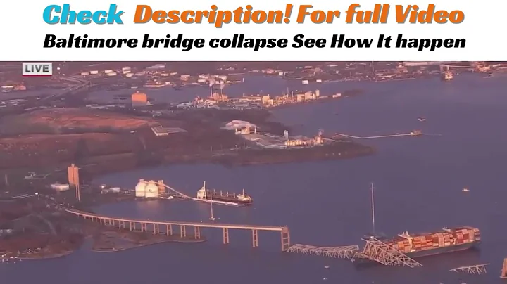 Rescue operation underway after Baltimore's Key Bridge collapses | #usa #baltimore #bridgecollapsed
