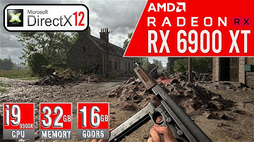 AMD 6900 XT 4K Gameplay Hell Let Loose CARENTAN ► Ultra Settings DirectX 12