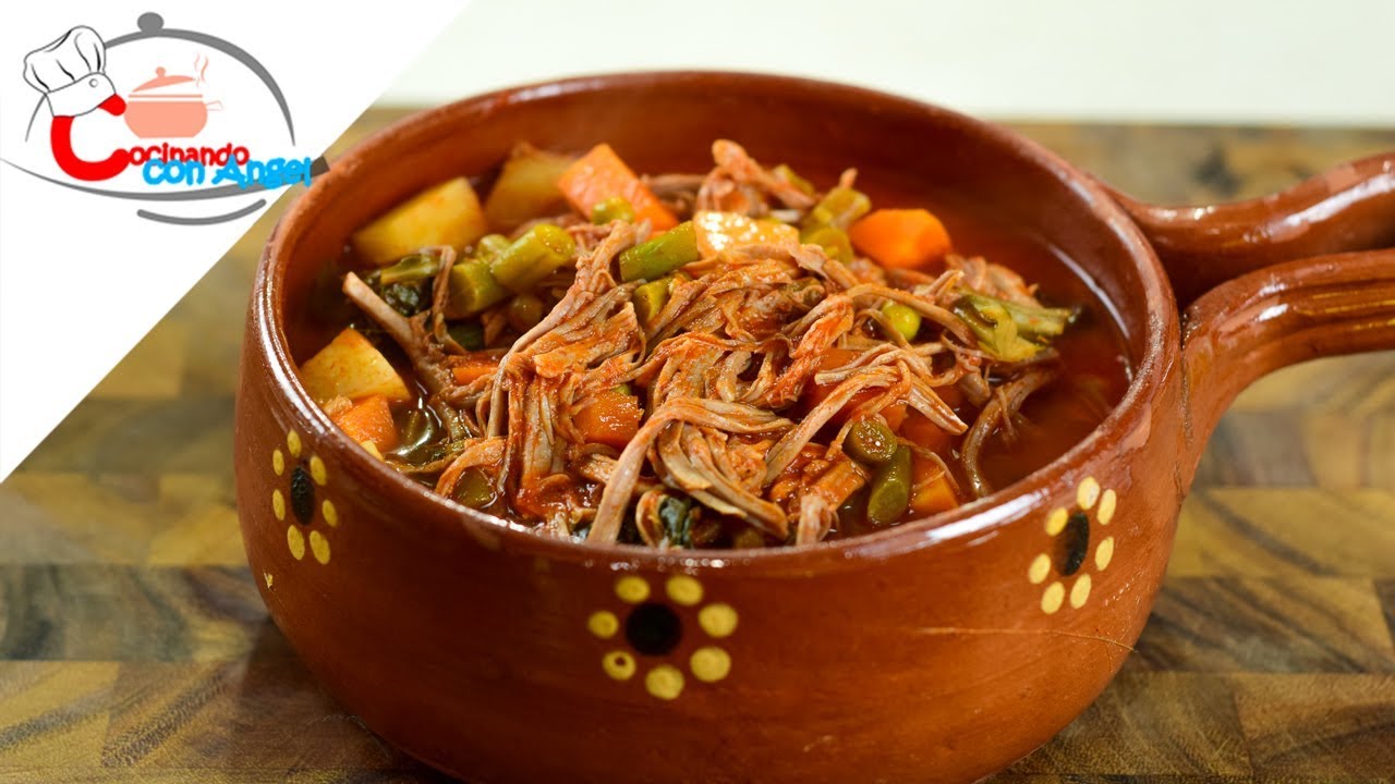 Picadillo de Carne Deshebrada con Sabor a Rancho | Cocinando con Angel