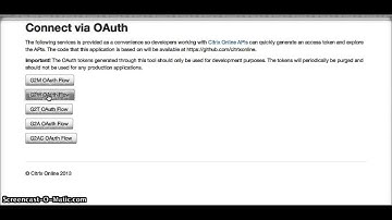 GoToWP - How to get Organizer Key and Access Token