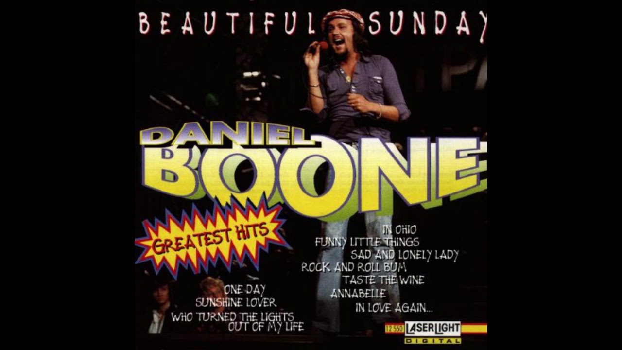 Daniel Boone "beautiful Sunday" в CD сборниках. Бьютифул Сандей песня Дэниел Бонни. Beautiful things Benson Boone обложка. Beautiful things бенсона буна текст