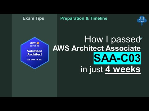 How I passed AWS Solution Architect SAA C03 in four weeks