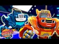Robot Crusher CHEATS in a Race Against Robot Blaze! 🏁 w/ AJ | Blaze and the Monster Machines
