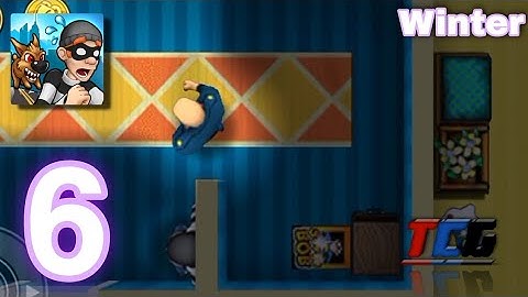 Robbery Bob - Winter - Gameplay Walkthrough (Part 6) [iOS,Android]