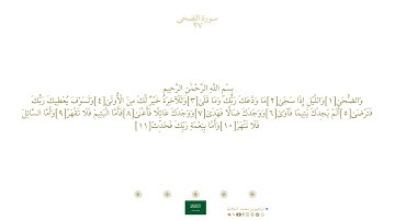 سورة الضحى (۹۳) | مصحف فضيلة الشيخ ماهر المعيقلي ' رواية حفص ' الله