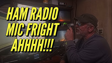 Ham Radio| Talking on the Radio| Overcome Mic Fright and get Talking on the Radio | All About Living