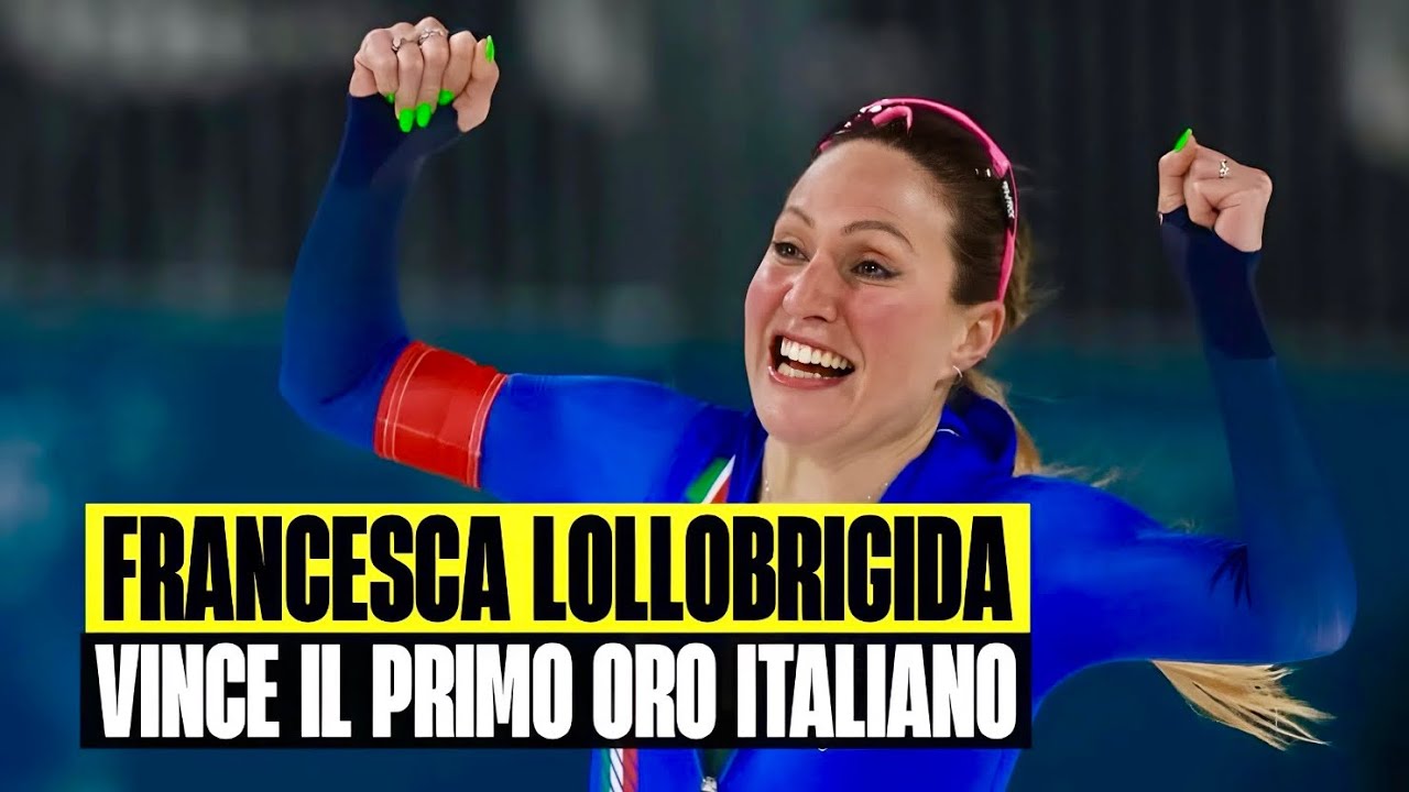 MILAN-CORTINA, FRANCESCA LOLLOBRIGIDA VINCE IL PRIMO ORO ITALIANO NEL PATTINAGGIO