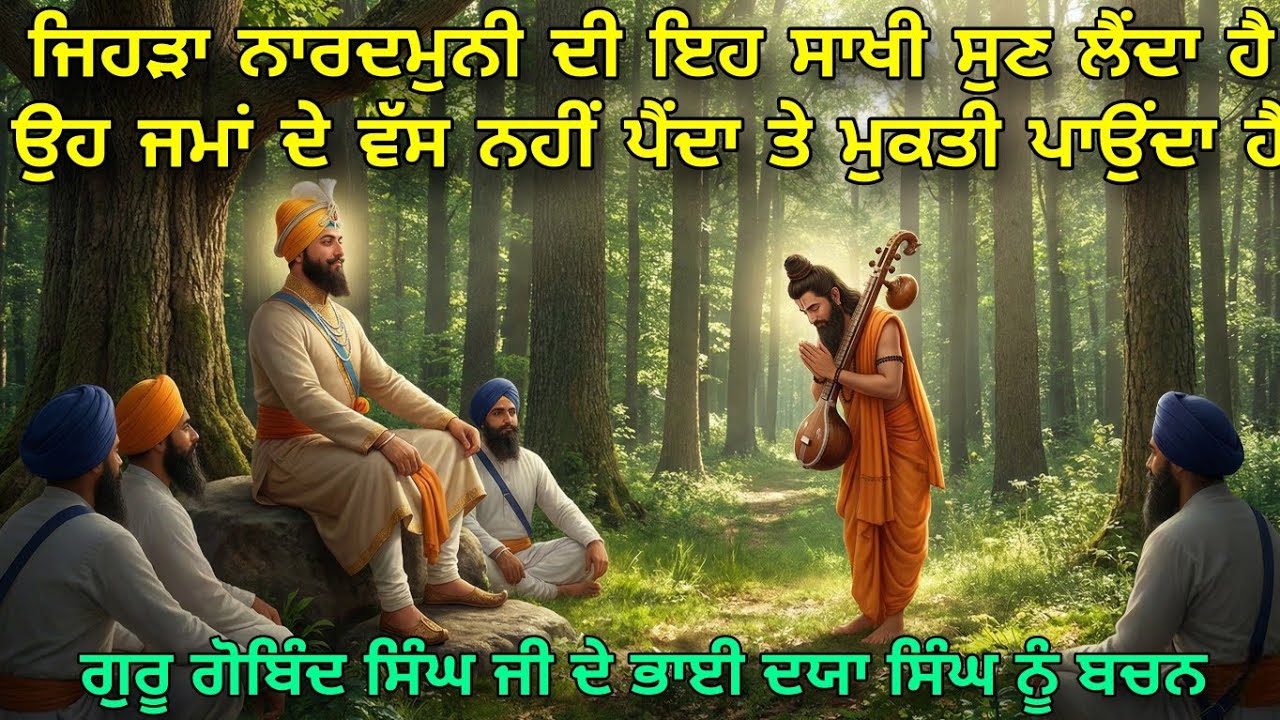 Jehre Naradmuni Di Eh Sakhi Sunde Oh Jamlok Nahi Jande | Bachan Guru Gobind Singh Ji 