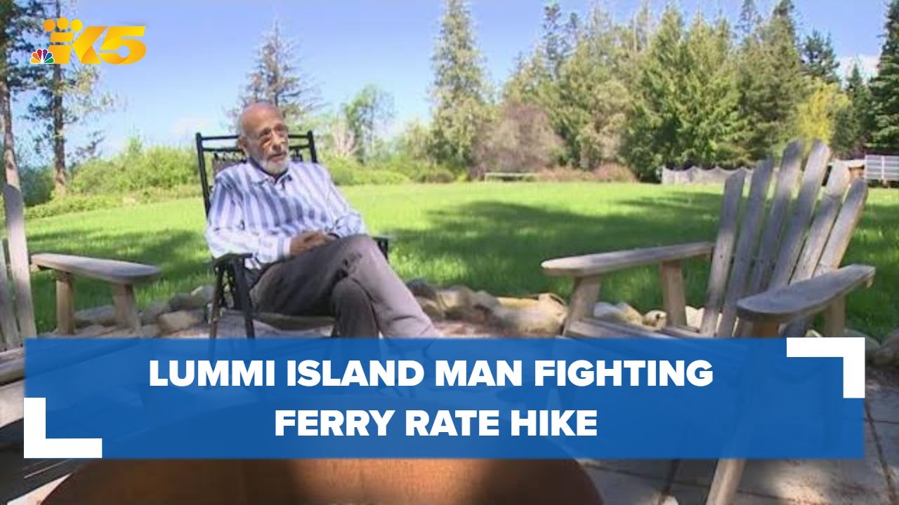 Lummi Island man fights ferry rate hike