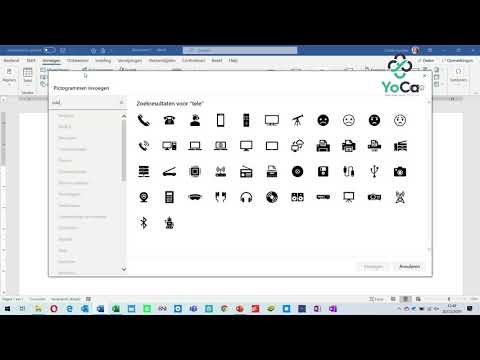 Video: Een Pictogram Toevoegen