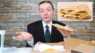 Taco Bell's NEW Grande Stacker Review!