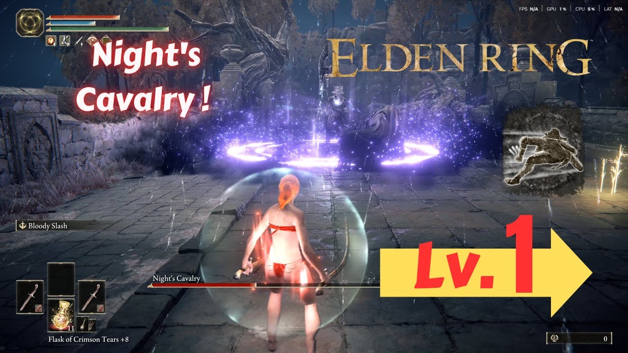 Lv 1. Night's Cavalry - Bloodhound's Step (NO HIT)