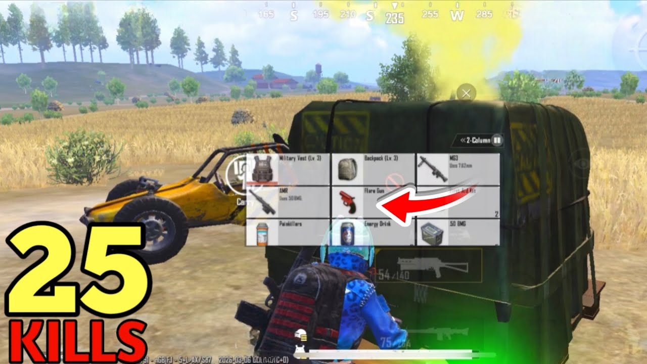 FOUND THE FLARE GUN INSIDE THE DROP😍 | PUBG MOBILE