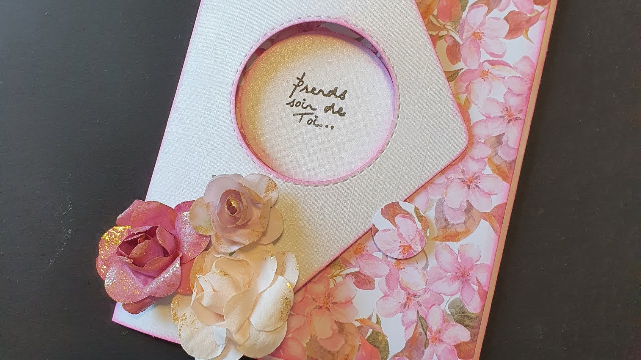 Tuto Carte Enveloppe Messagère 🥰😍🥰                       #tuto #facile #action #carte #scrapbooking