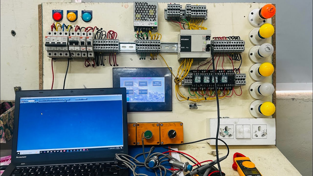 PLC Training 02 :Learn programming # Class 02 जीरो लेवल से plc # mitsubishi Fx 
