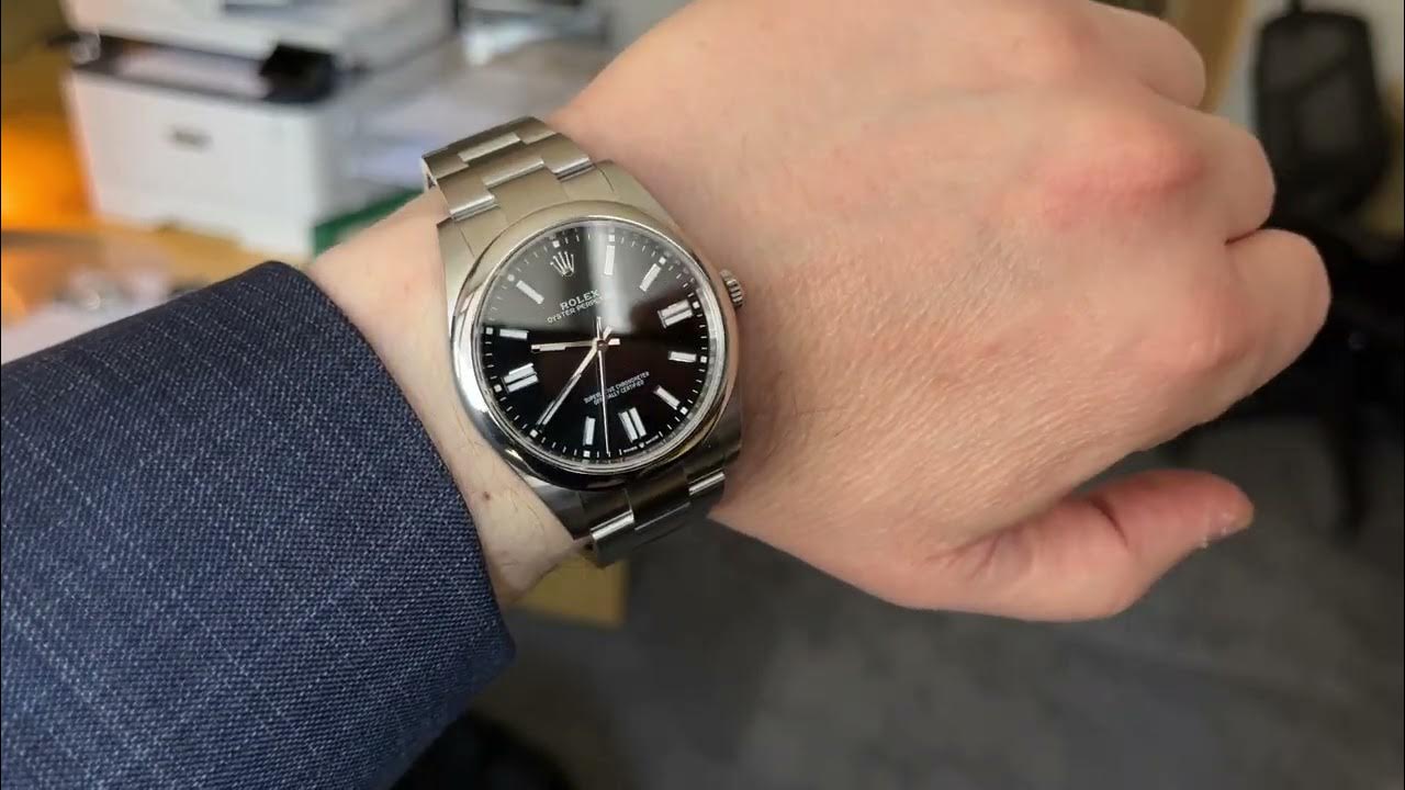 ROLEX Oyster Perpetual 41 - black dial 