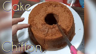 Resep Chiffon Cake Chocolate Lembut #chiffon  #bolupanggang