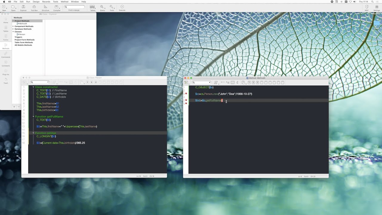 How to create a class - YouTube
