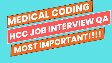 HCC Medical Coding Explained: Top 20 Interview Questions with Answer #hcccoding #medicalcoding