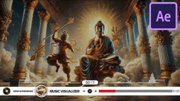 Sóng Nhạc avee Player Edm Gameming đĩa quay cực đẹp - Template Avee After Effect Music